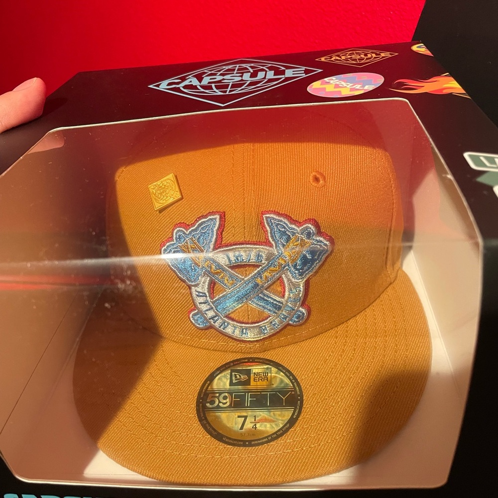 New Era Atlanta Braves Turner Field Capsule Hats 59Fifty